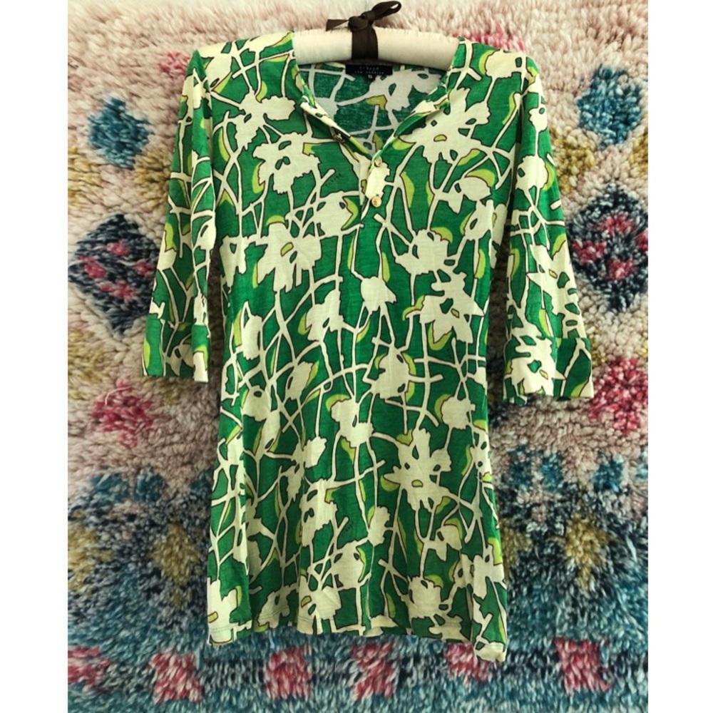 Abstract Printed Top